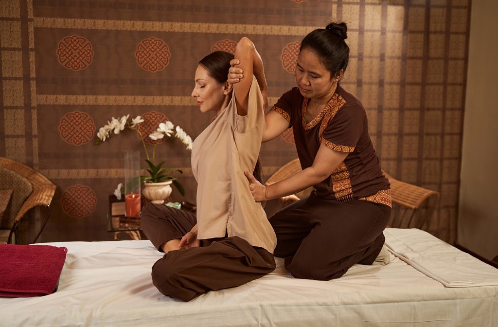 Thai massage